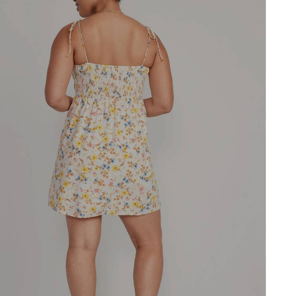 Old navy women's size XXL floral mini dress with pockets - Picture 5 of 6